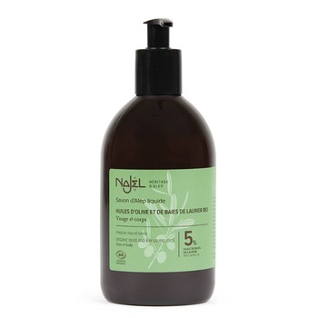 Sapun de Alep bio lichid, Najel, 500ml Sapun de Alep bio lichid, Najel, 500ml