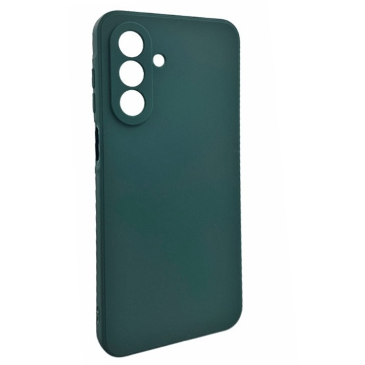Gigapack szilikon mobiltelefon tok, matt, sötétzöld, kompatibilis: Samsung Galaxy A17 4G, SM-A175, / Galaxy A17 5G, SM-A176