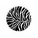 "Zebra" csipkepapír készlet, 20 cm, 6 db. -Wilton