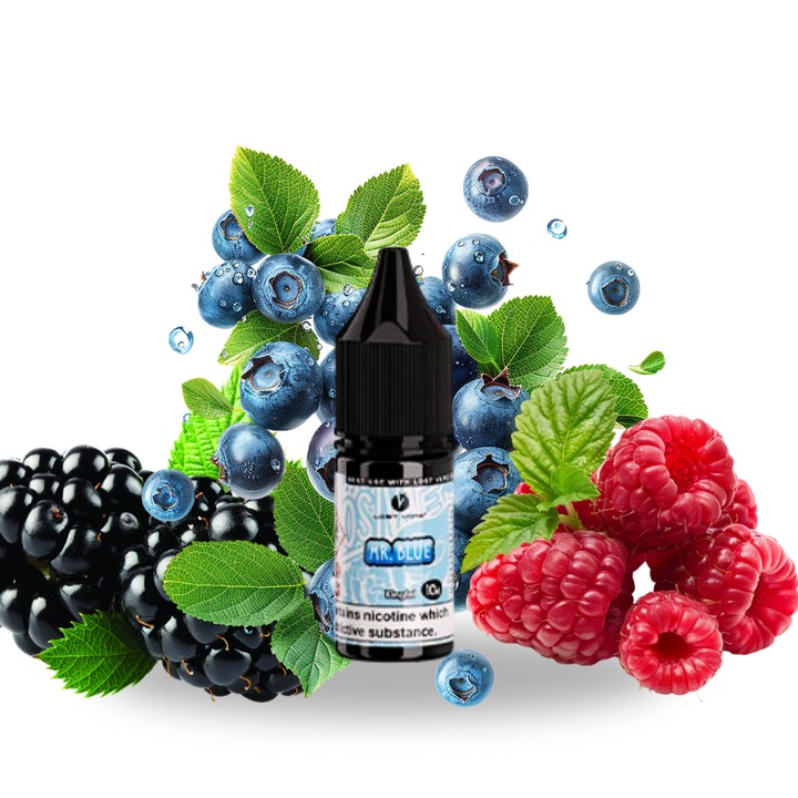 Lichid Tigara Electronica Lost Vape 20mg nicotina 10ml - Mr. blue ( Blackberry Blueberry Raspberry )