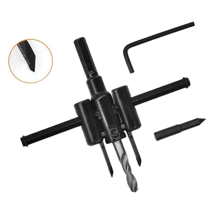 MDY регулируем нож за гипсокартон, 30-120 мм