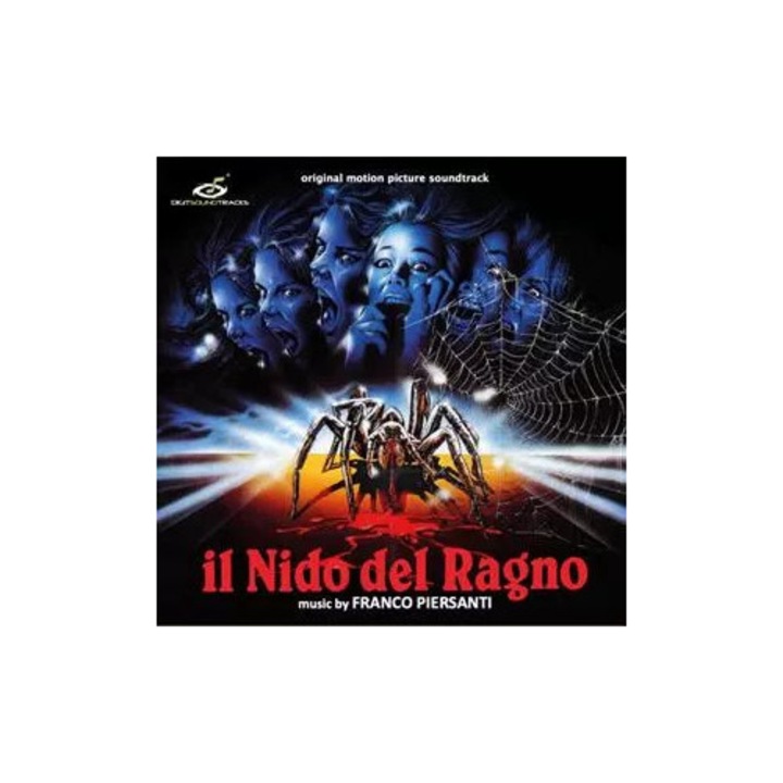 Franco Piersanti: Il Nido Del Ragno LP (vinyl) High Quality Coloured Vinyl CLR