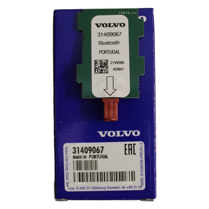 Модул Bluetooth антена Volvo, 31409067, за XC90, S90, V90, XC40, XC60, S60, V60, C40