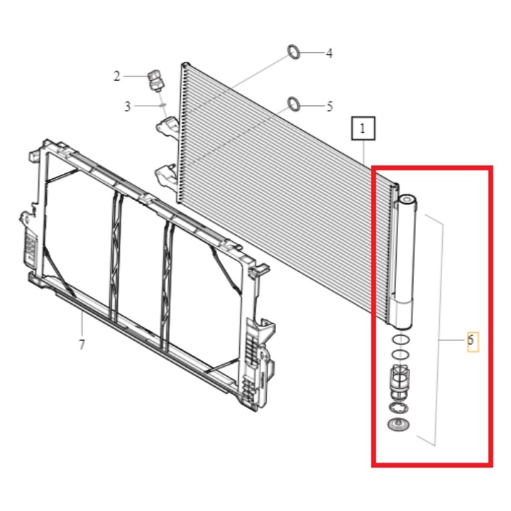 Filtru climatizare Volvo S90 V90 II, 32339875 OE, piesa originala
