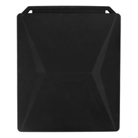 Carcasa husa de Starlink Mini, Husa protectoare Starlink Mini, husa din silicon completa, anti-soc, anti-praf si anti-ploaie torentiala, semnal continuu in campingul outdoor, inclus 2 carabiniere, Negru