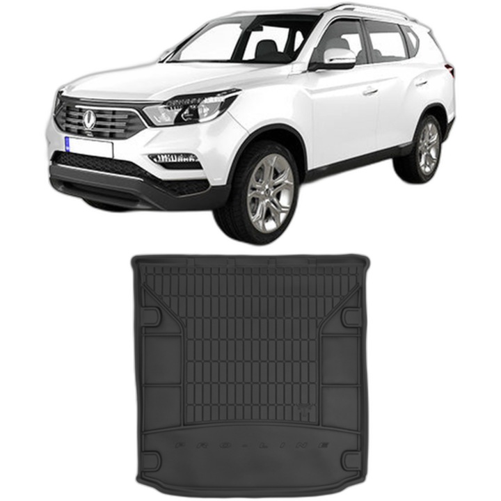Tavita Auto Portbagaj Ssang Yong Rexton G4, Caroserie Suv, din 11.2017 - Prezent, Portbagaj Inferior, protectie portbagaj, compatibil cu Ssang Yong Rexton G4, Proline