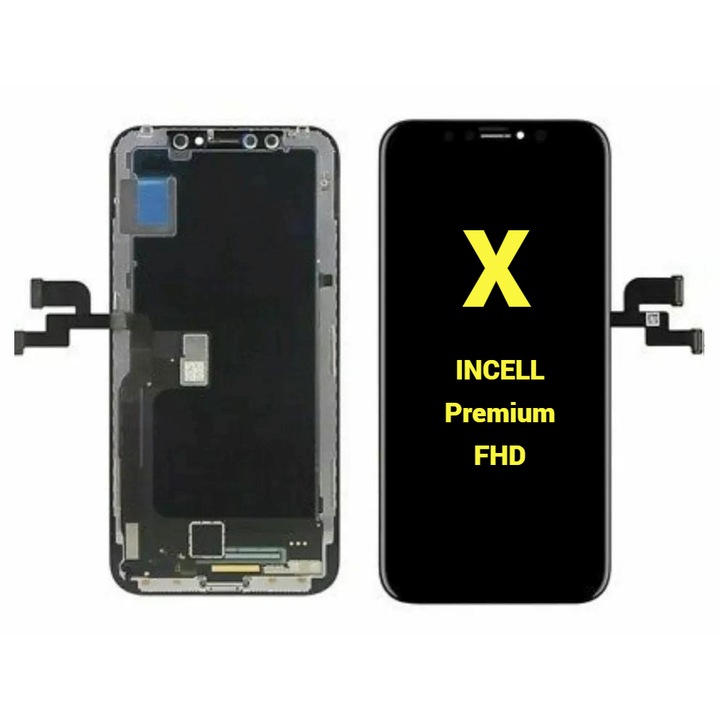 Display Ecran Lcd pentru Iphone X Incell Premium (FHD) Negru