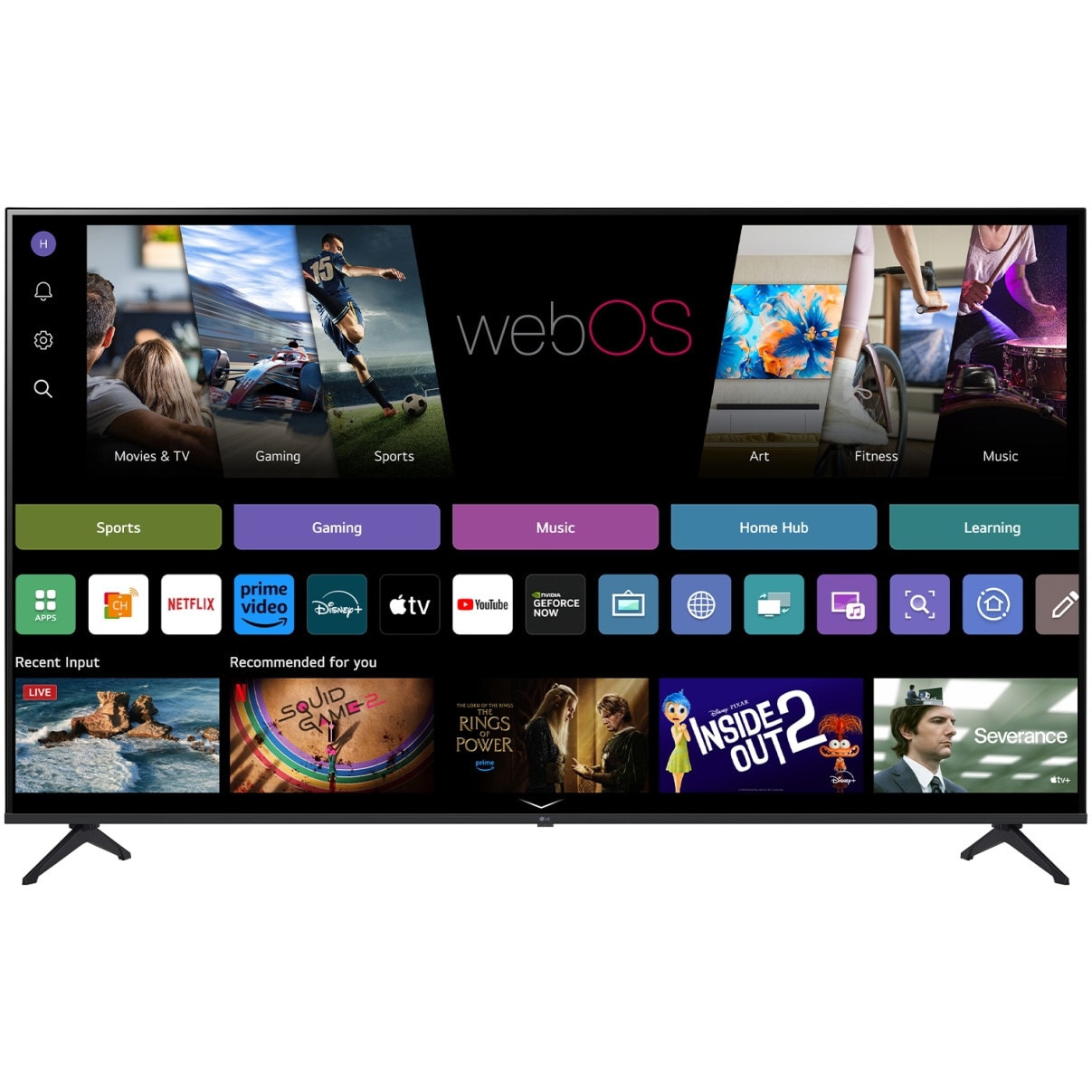 Televizor LG LED 75UA75006LB, 189 cm, Smart, 4K Ultra HD, Clasa G (Model 2025)