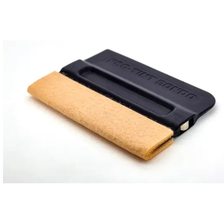 Racleta magnetica PRO TINT, neagra, 7x10cm