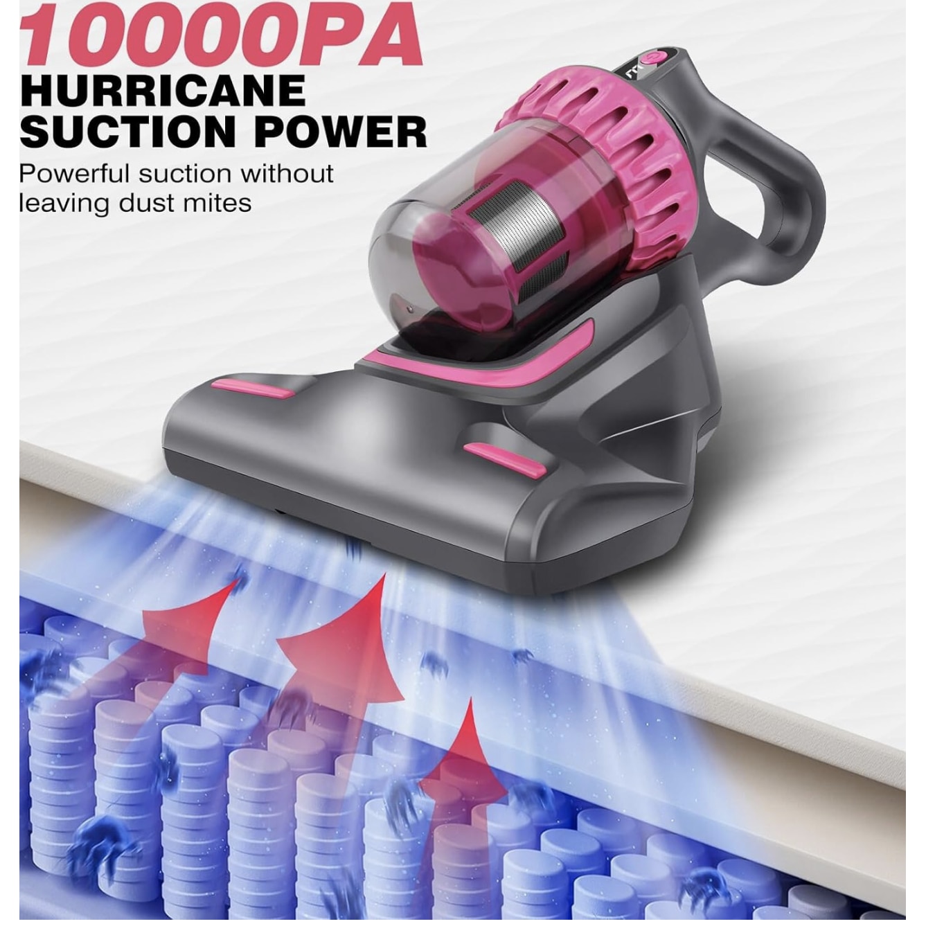 Aspirator multifunctional fara fir 4 in 1 pentru indepartarea acarienilor curatare saltele