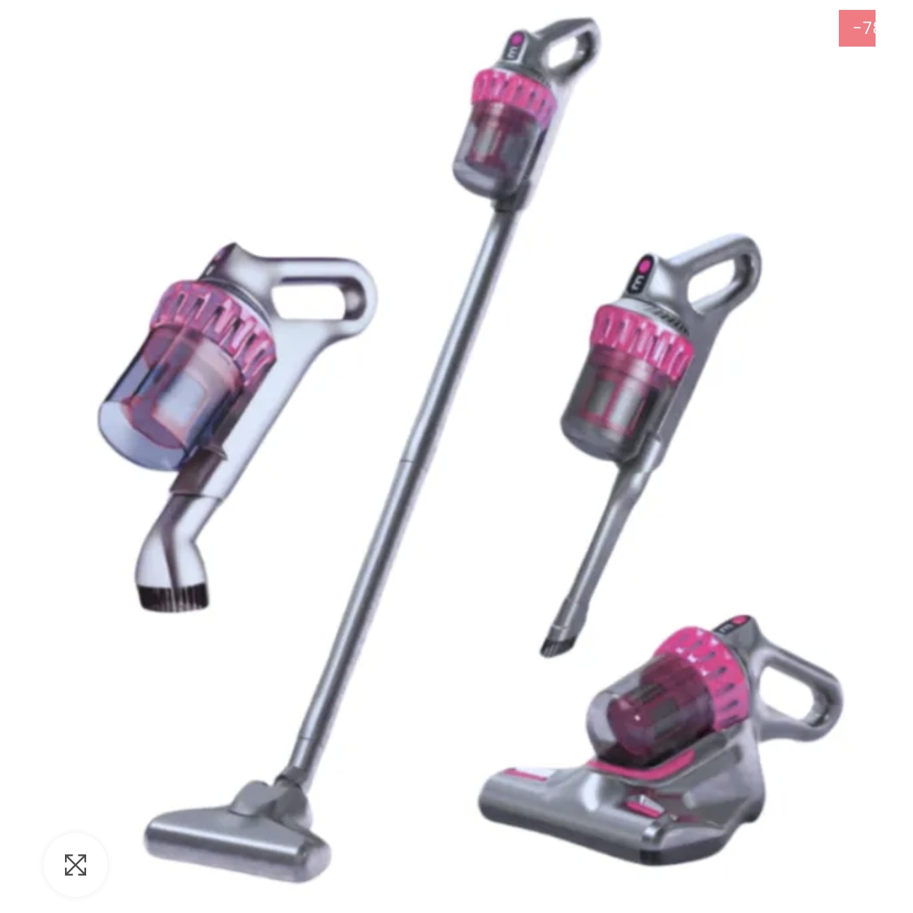 Aspirator multifunctional fara fir 4 in 1 pentru indepartarea acarienilor curatare saltele