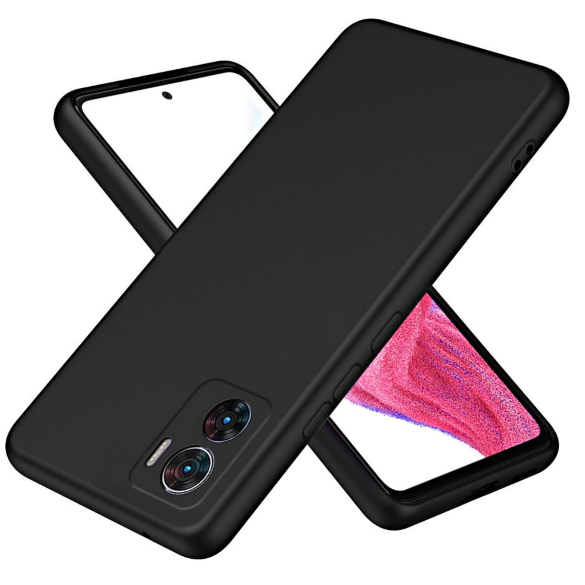 BestCase® Husa pentru Poco X7 Pro, Premium Slim Silicon 1.2MM, Microfibra in interior, Antisoc, Protectie camera si ecran, Negru