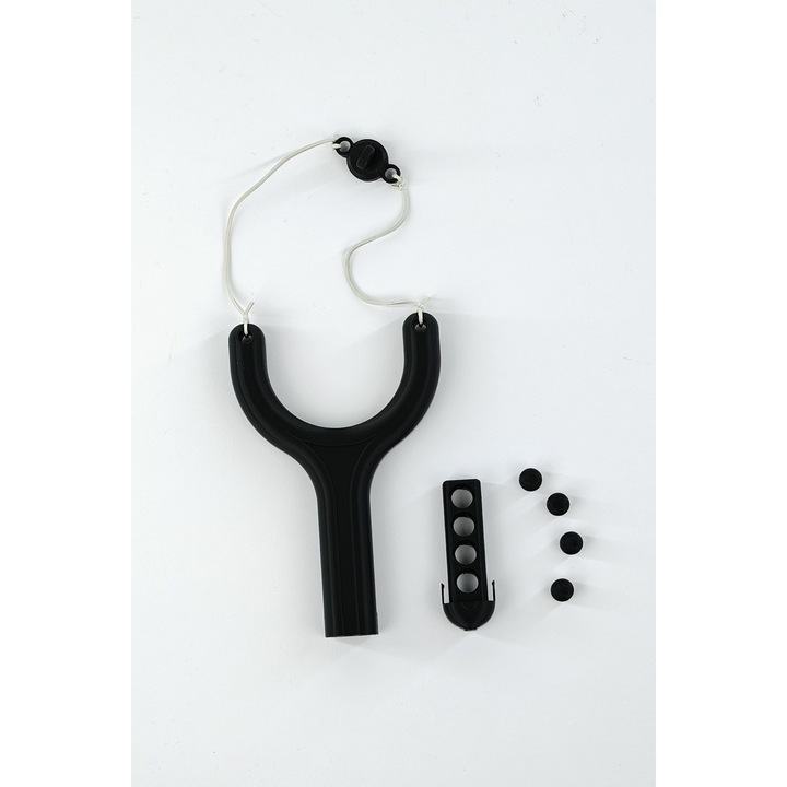 Prastie cu 4 bile Angry Birds, Negru, Fetisshop, Dimensiunea 16, 5x10 cm