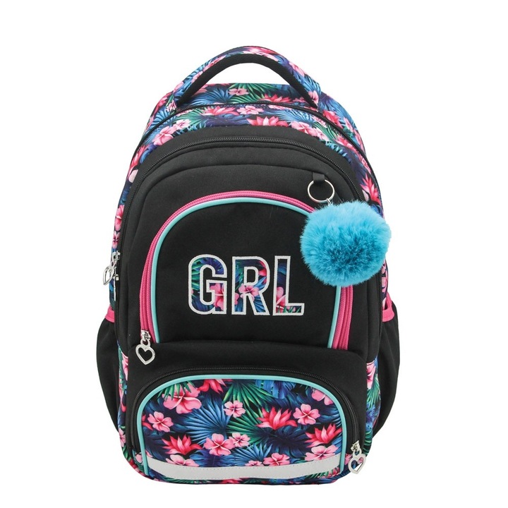 Ergonomikus hátizsák laptop rekesszel, GRL, 42x31x16 cm