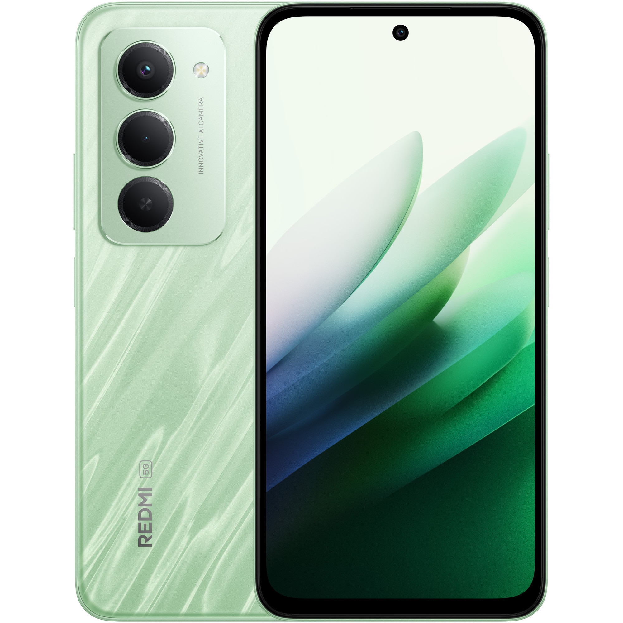 Telefon mobil Xiaomi Redmi 15, 8GB RAM, 256GB, 5G, Ripple Green + Woven Strap Ring Stand