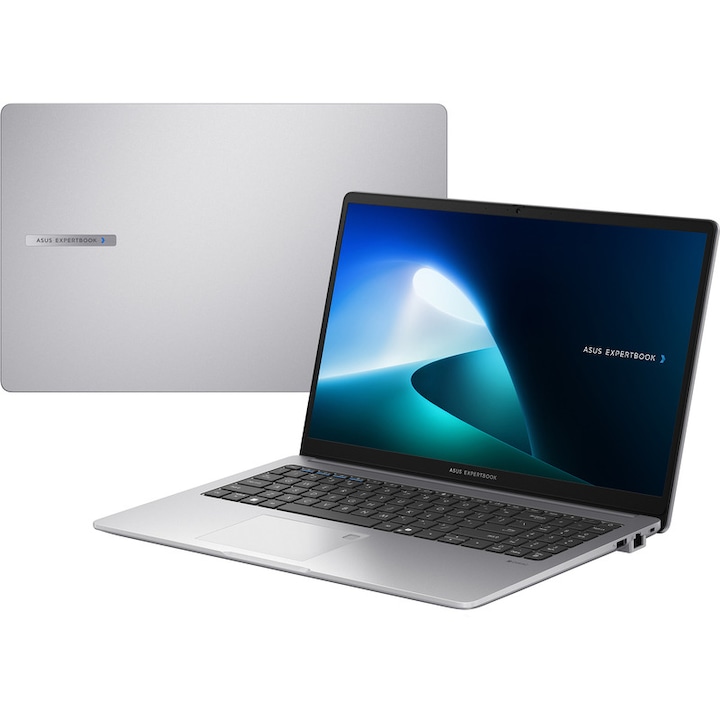 Laptop ASUS ExpertBook cu procesor Intel® Core™ i7-13620H pana la 4.9GHz, 15.6'', Full HD, IPS, 64GB DDR5, 1960 GB SSD, Intel® UHD Graphics, No OS, Misty Grey