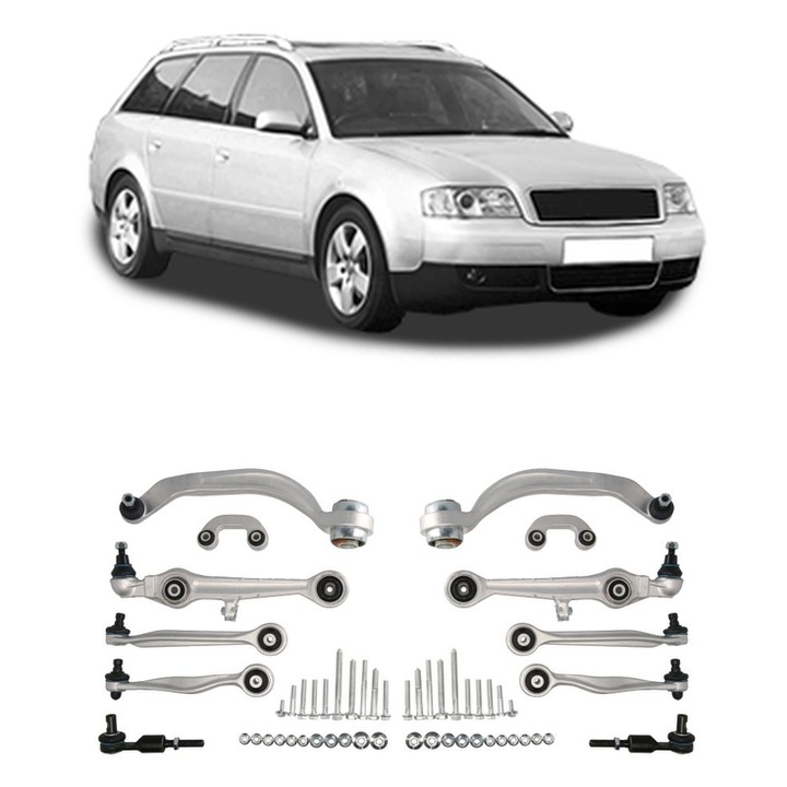 Set Kit Suspensie Brate Fata VW PASSAT B5.5 (3B3) 1.9 TDI Cod Motor AWX, AVF Din 2000/11 - 2005/05, 96KW 130CP 1896CMC, REINHOCH SUSPENSION