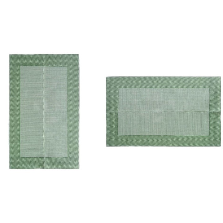 Covor de exterior, ARAKIL verde, 190x290 cm, PP