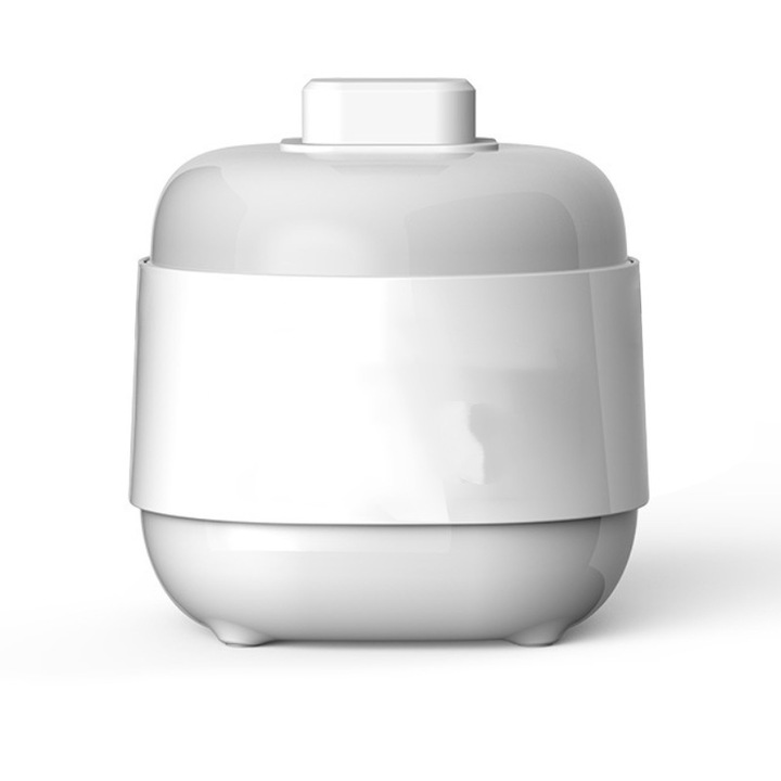 Oala multifunctionala, 200W, 220V/50Hz, capacitate 1L, potrivita pentru mancare pentru bebelusi, supa si terci, 180x175x190mm, Alb Atena