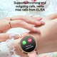 Смарт часовник Fudisenn, Silver Edition, 1.27" дисплей, Мониторинг на сърдечен ритъм, Bluetooth разговор, 2 каишки