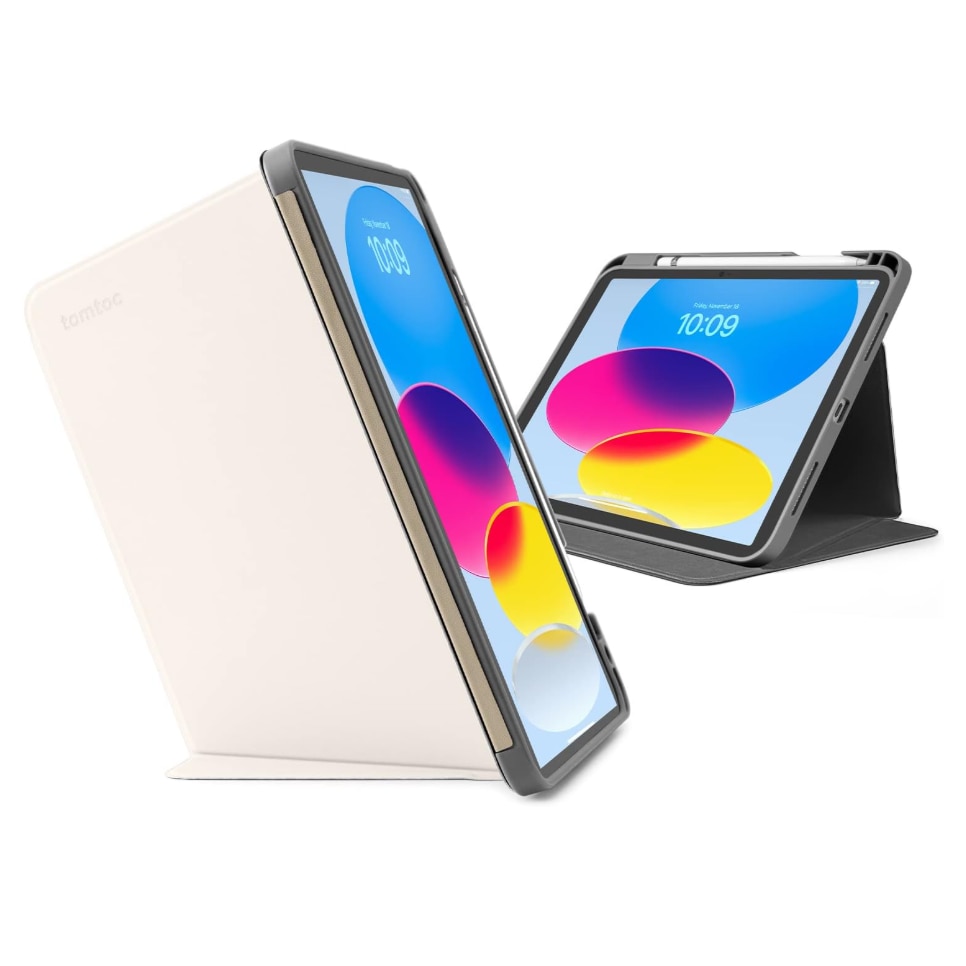 Husa pentru iPad Pro/5th Gen, TomToc, bej