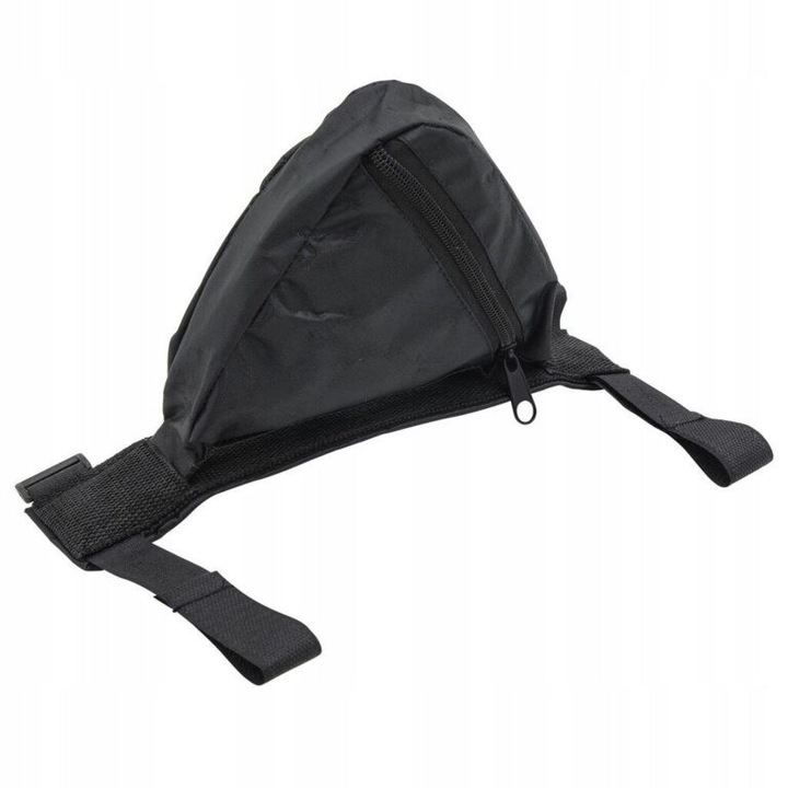 Geanta bicicleta, montare rama sau ghidon, negru