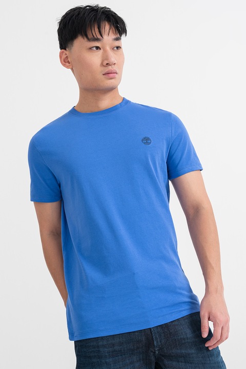 Timberland, Dun-River szűk fazonú pamutpóló, Indigókék