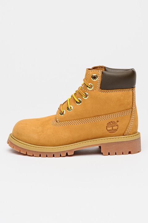 Timberland, Bocanci impermeabili de piele Premium 6, Caramel