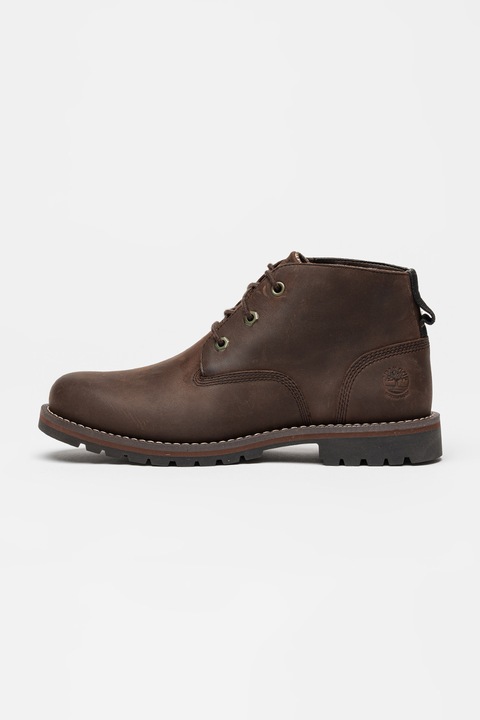 Timberland, Кожени боти тип кларкове Larchmont, Тъмнокафяв, 41