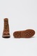 Timberland, Bocanci impermeabili de piele cu captuseala teddy, Maro/Coniac