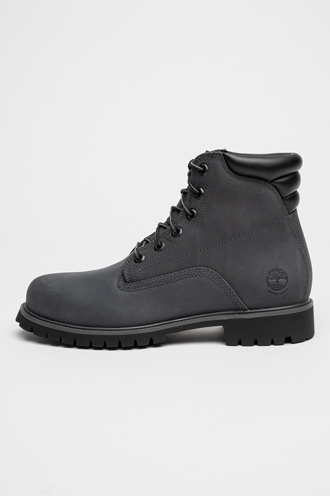 Timberland, Непромокаеми боти Alburn 6 Inch, Въглен сиво