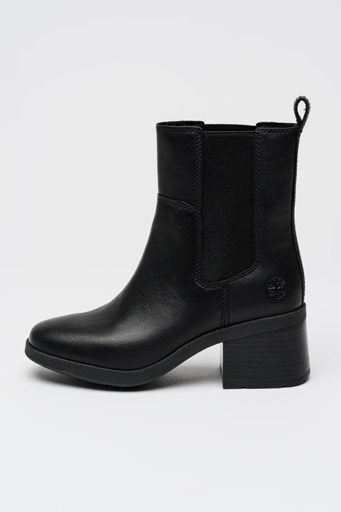 Timberland, Botine Chelasea cu toc masiv Bellevaux, Negru