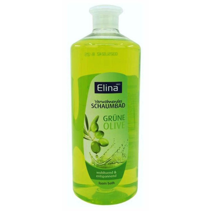 Spumant de baie cu ulei de masline 1000ml Elina Med