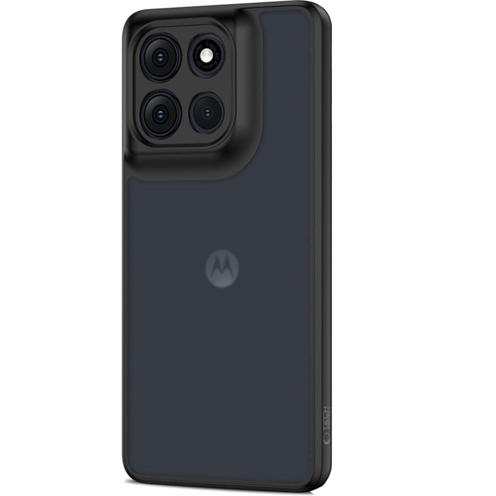 Калъф, Tech-Protect Magmat за Motorola Moto G86 5G, Димни Черни
