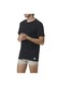 adidas, Set de tricouri de casa cu logo - 6 piese, Alb, Negru, Gri, XL