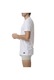 adidas, Set de tricouri de casa cu logo - 6 piese, Alb, Negru, Gri, XL
