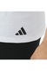 adidas, Set de tricouri de casa cu logo - 6 piese, Alb, Negru, Gri, XL