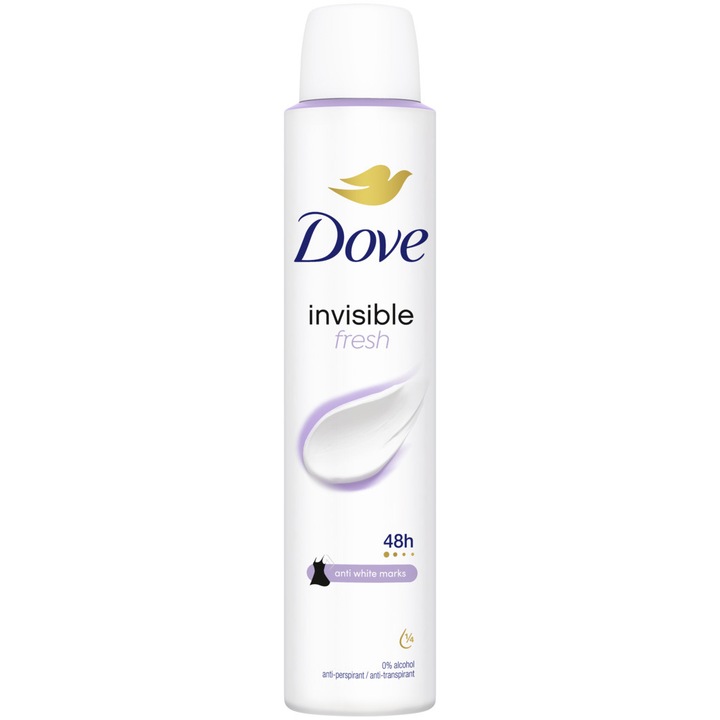 Dove Invisible Fresh izzadásgátló spray, 200 ml