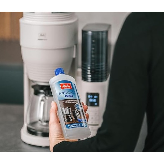 Aparat cafea Melitta AromaFresh Pro, cu râșniță ceramică, 10 cești, gri deschis, 2, 4 litri