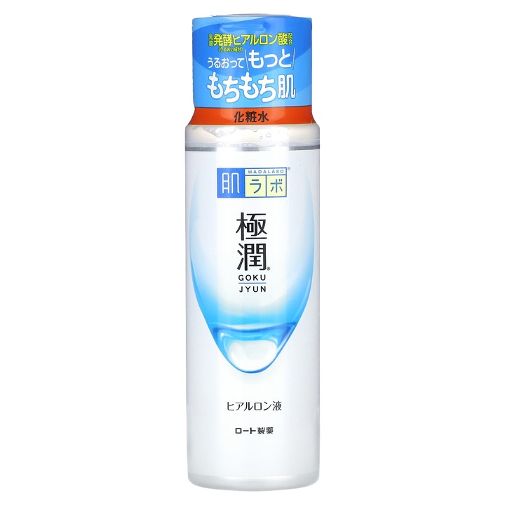 Balsam de par Hadalabo Gokujyun Clear, 170 ml, hidratant, transparent
