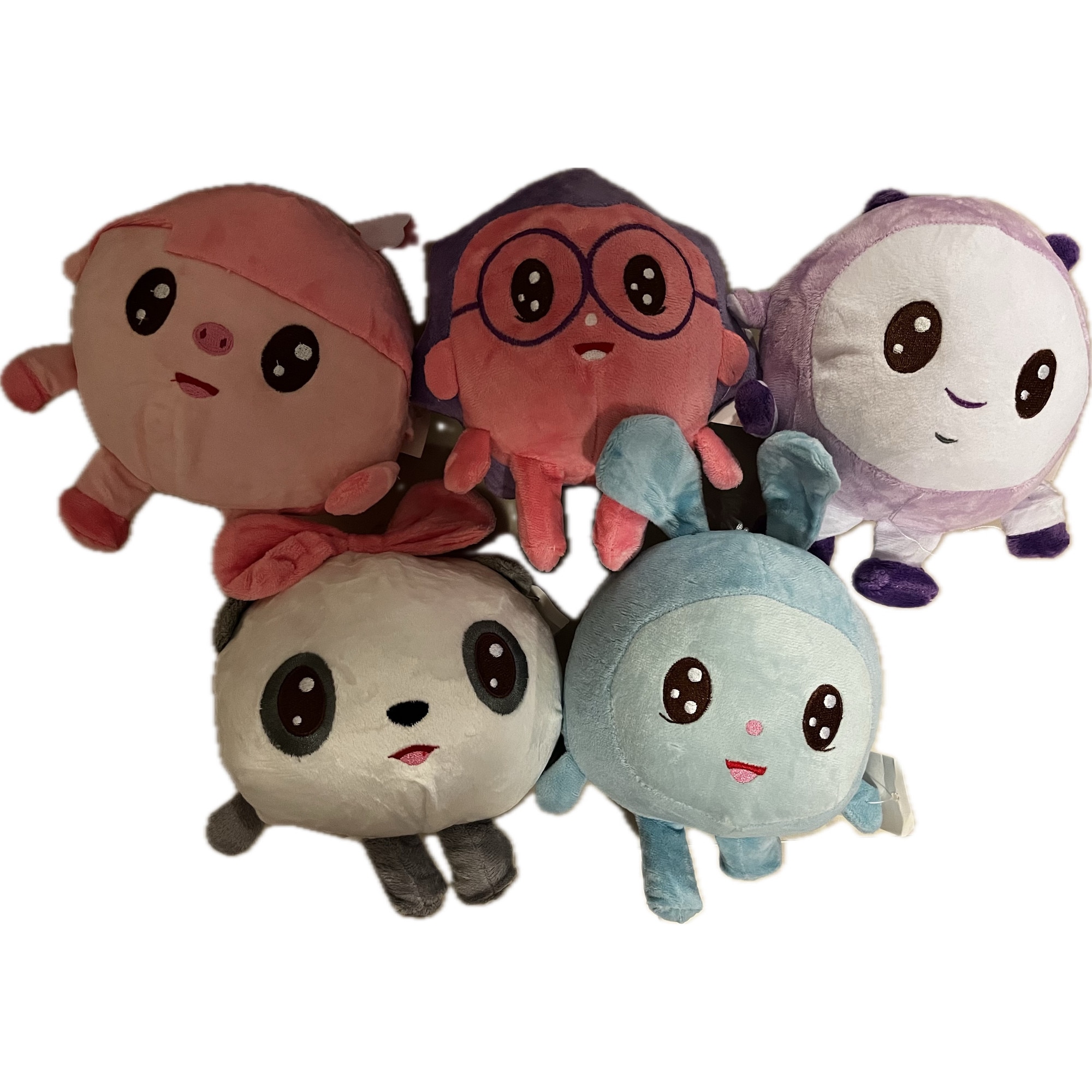 Baby Riki Set 5 Jucării de Plus Baby Riki, 25cm, Multicolor - eMAG.ro