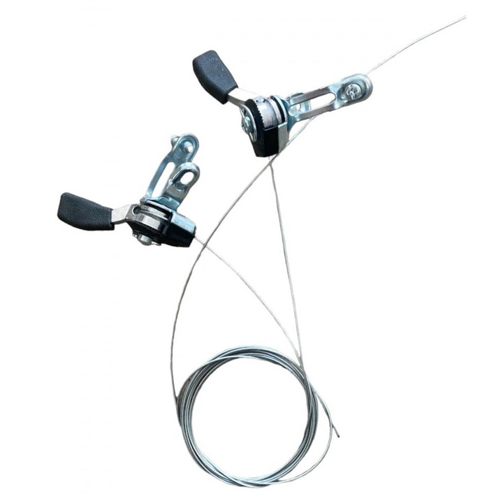 Set manete schimbator de viteze cu fir aluminiu 18 viteze