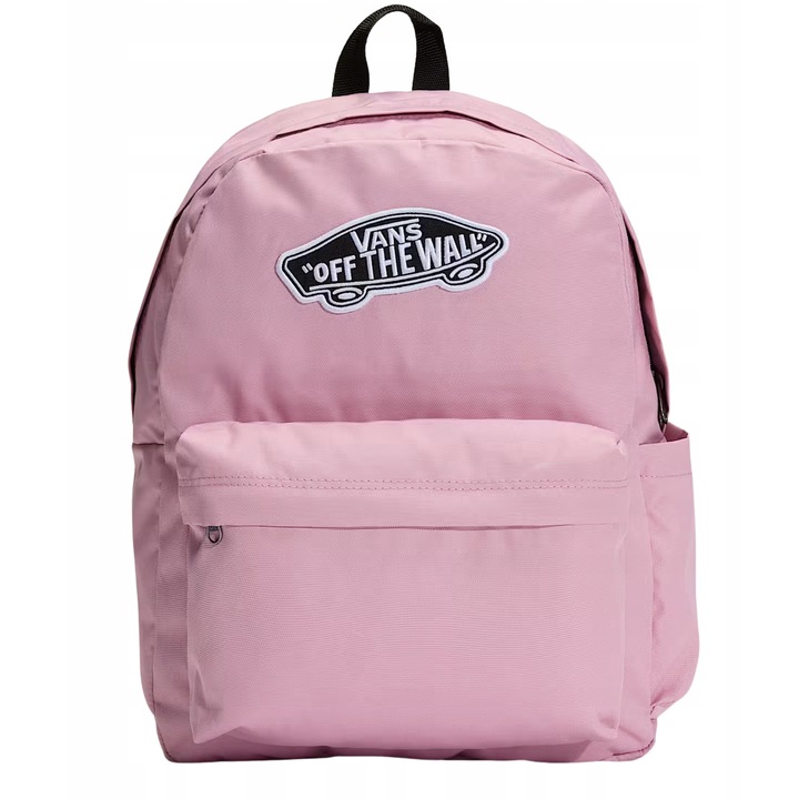 VANS Old Skool Classic iskolai hátizsák, púderrózsaszín, 22L, 15"-os laptop rekesszel, unisex kivitelben