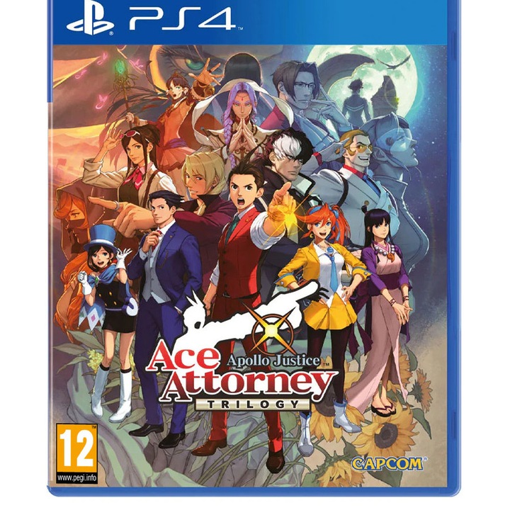 Игра CAPCOM, Apollo Justice, Ace Attorney Trilogy, за PlayStation 4