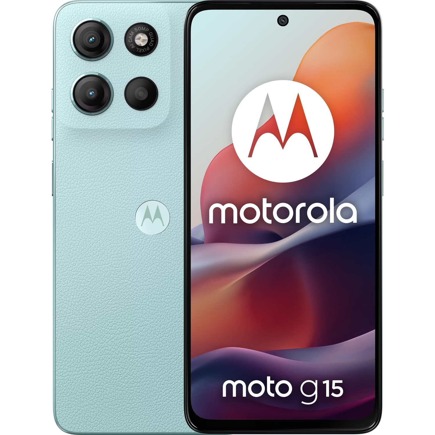 Telefon mobil Motorola Moto g15, 8GB RAM, 512GB, Glacier Blue