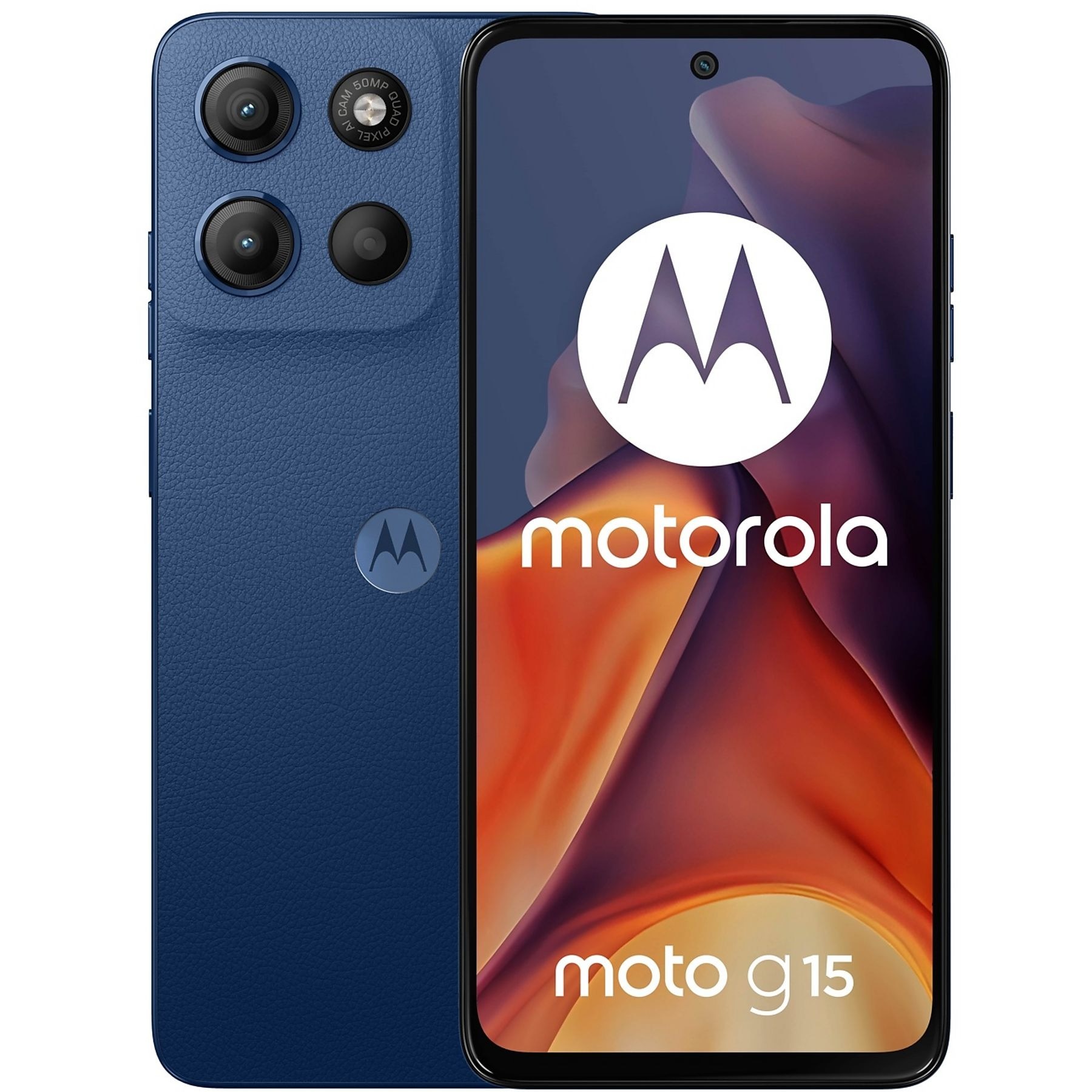 Telefon mobil Motorola Moto g15, 8GB RAM, 256GB, Sea Blue