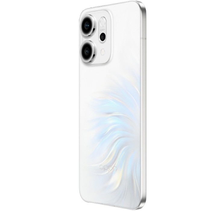 Telefon mobil Oppo Reno14, 12GB RAM, 256GB, 5G, Opal White