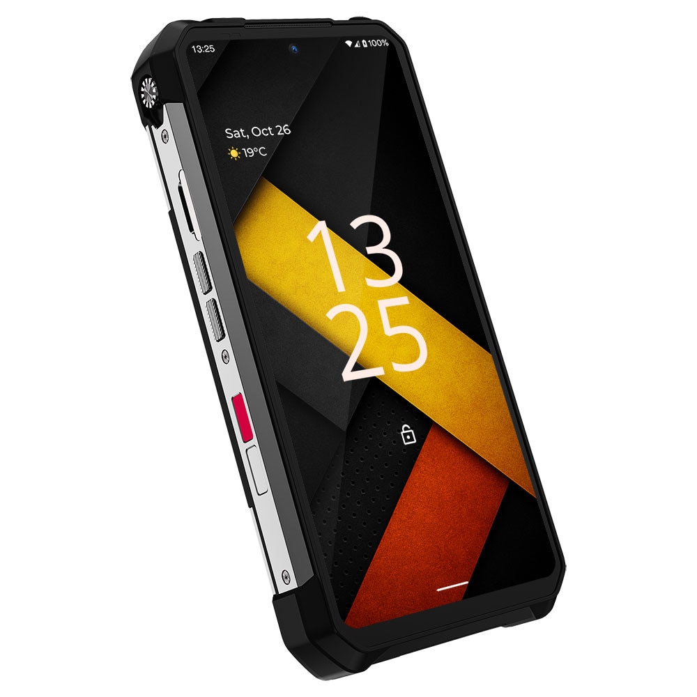 Telefon mobil iHunt Tank 2 Pro cu Proiector Video DLP, Dual SIM, 4G, Octa-Core, 24GB RAM, 512GB, 23800mAh, Incarcare Turbo 120W, Lanterna Puternica, NFC, IP68, Android 14