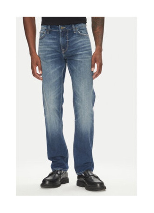 Blugi Regular Fit Cu Detaliu Logo, W31-L32 US