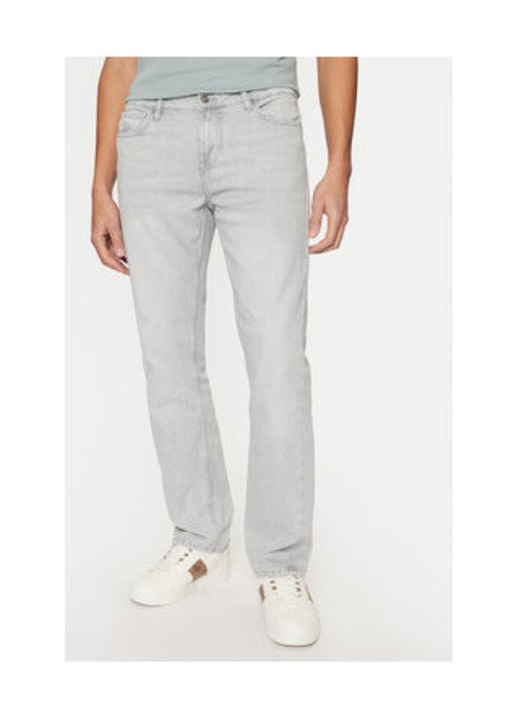 Blugi drepti cu talie medie